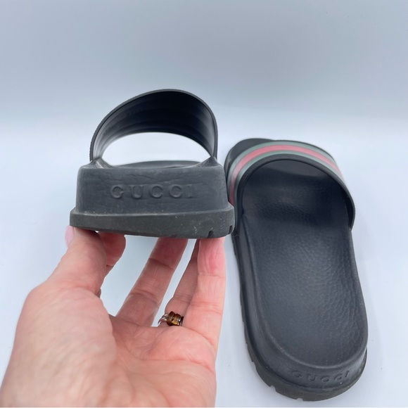 Gucci Unisex Signature Stripe Slide 6 - Picture 11 of 16